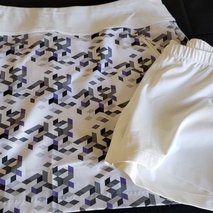 Cutter and buck annika golf skort